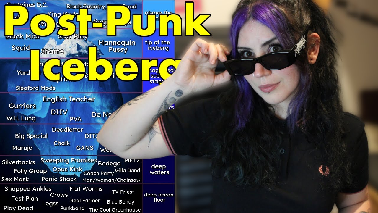 The Modern Post-Punk Iceberg (Crank Wave/Post-Brexit Wave)