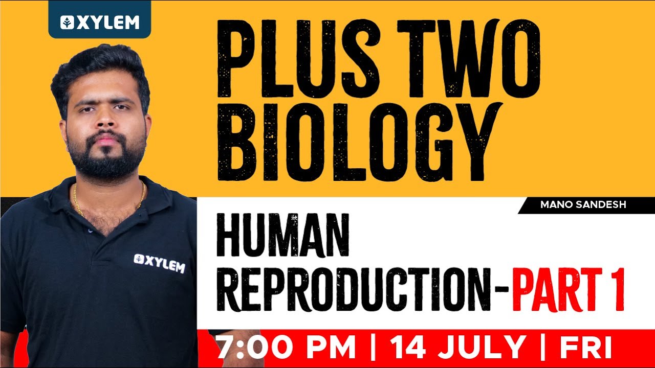 Plus Two Biology - Human Reproduction - Part 1 | Xylem Plus Two