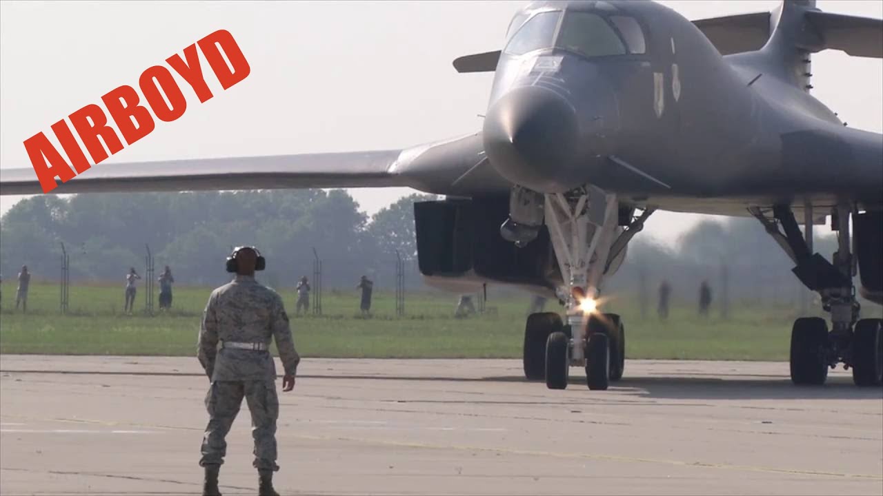 B-1 B-52 Arrive In Ostrava For NATO Days