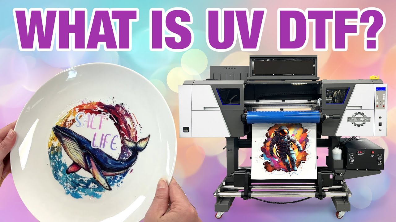 What is UV DTF Printing? | Customize Tumblers, Glass, Wood & More with EZ-JET PRO UV DTF Printers