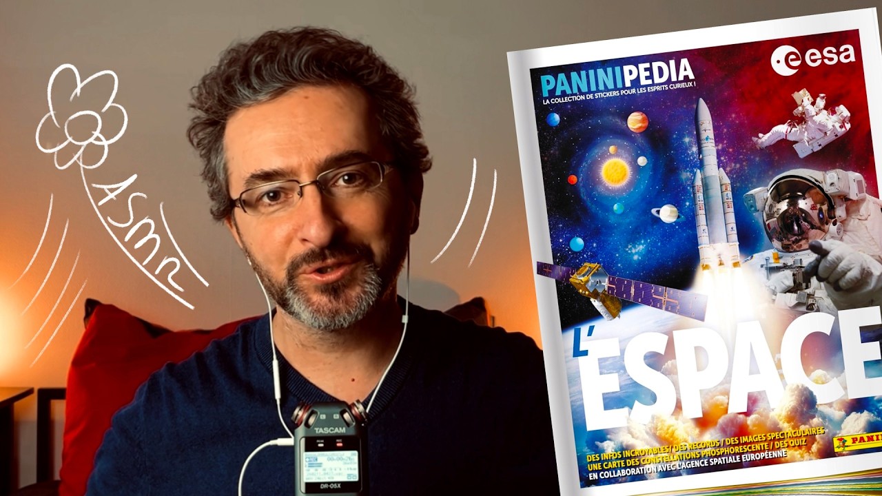 ASMR L’ESPACE SPACE PaniniPedia Haul / Découverte (Deuxième Partie / 4) ; 15 pochettes.