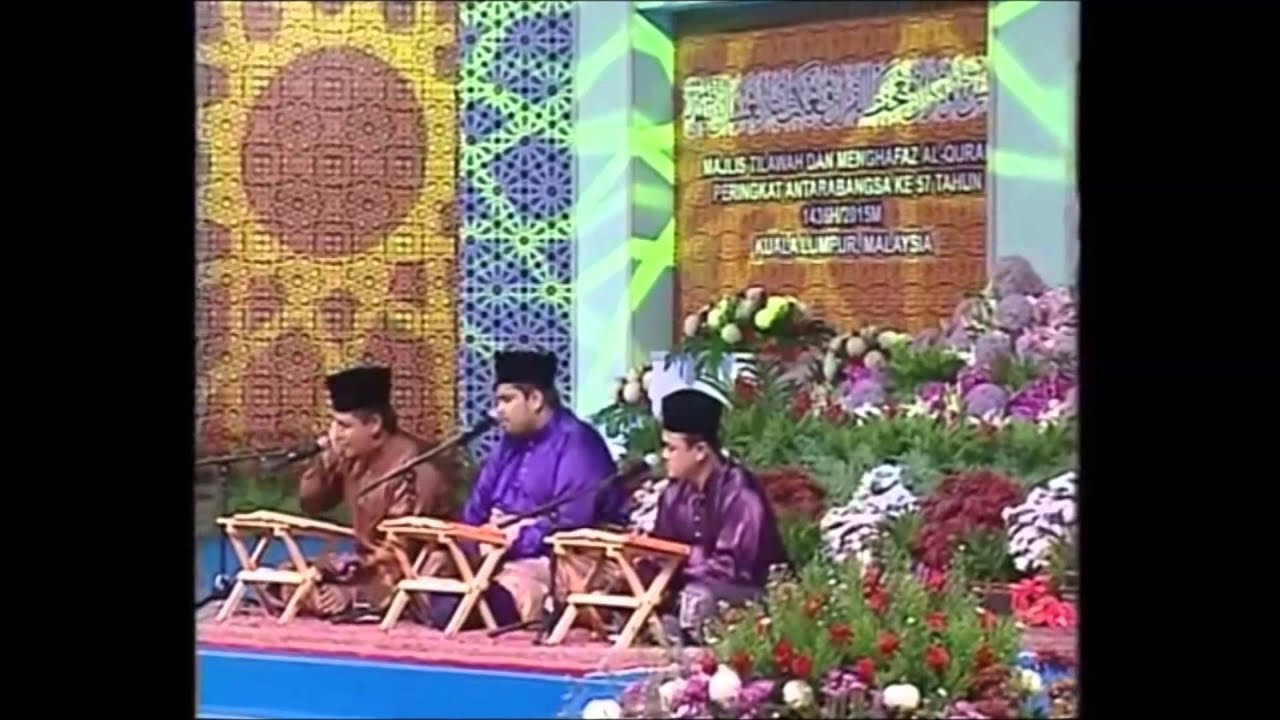 Persembahan Qari-Qari Johan Antarabangsa daripada Malaysia (Best Audio)