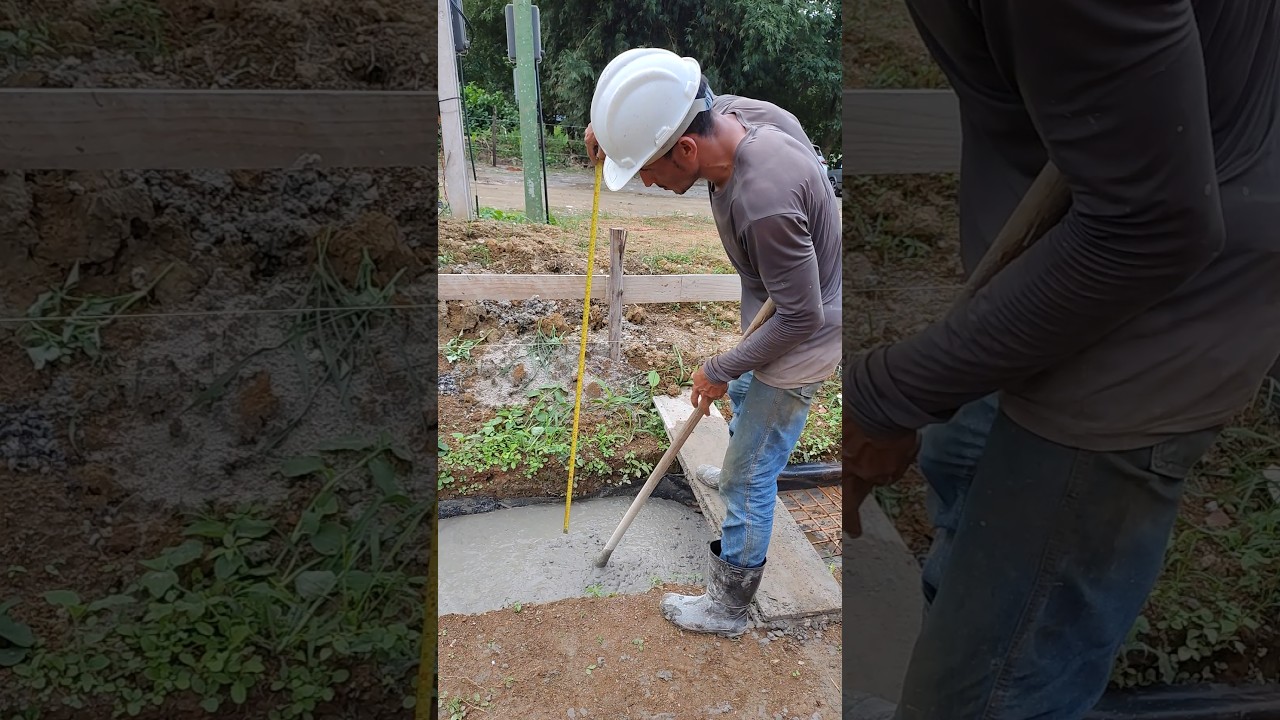 cuidado nesse detalhe importantíssimo nivelamento da fundação sapata corrida 