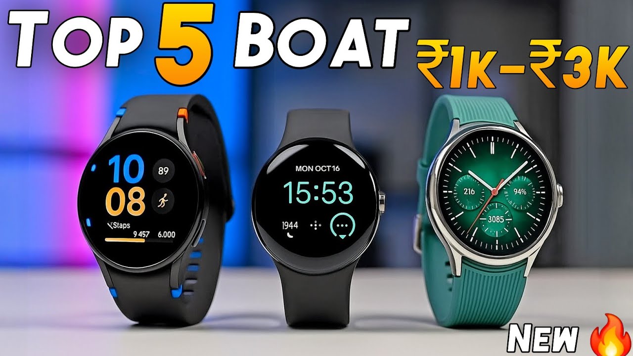 Best Boat Smartwatch Under 1000,1500,2000,3000🔥Best Smartwatch 2025⚡️Best Boat Smartwatch🔥Smartwatch