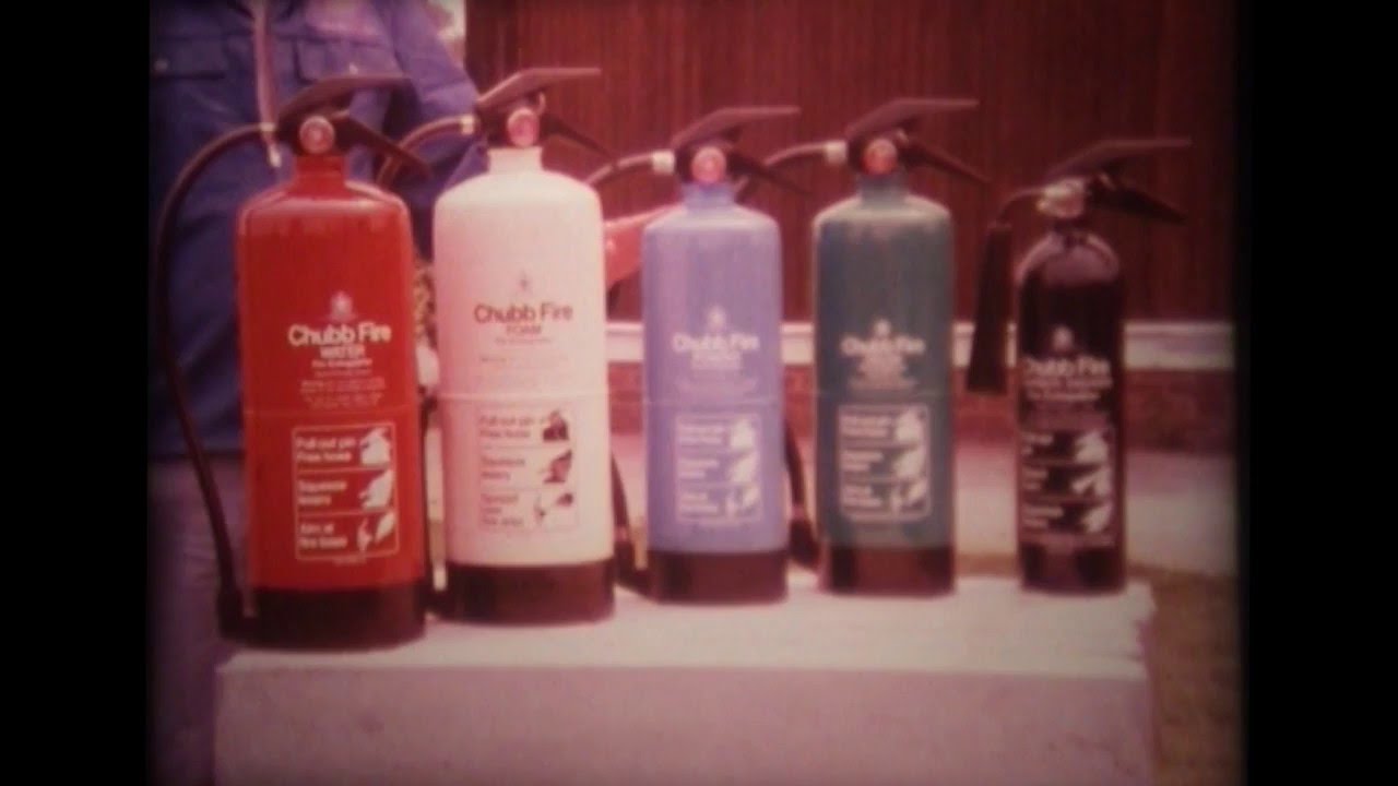 Mid 80's Chubb Fire Extinguisher Training Film (better sound)