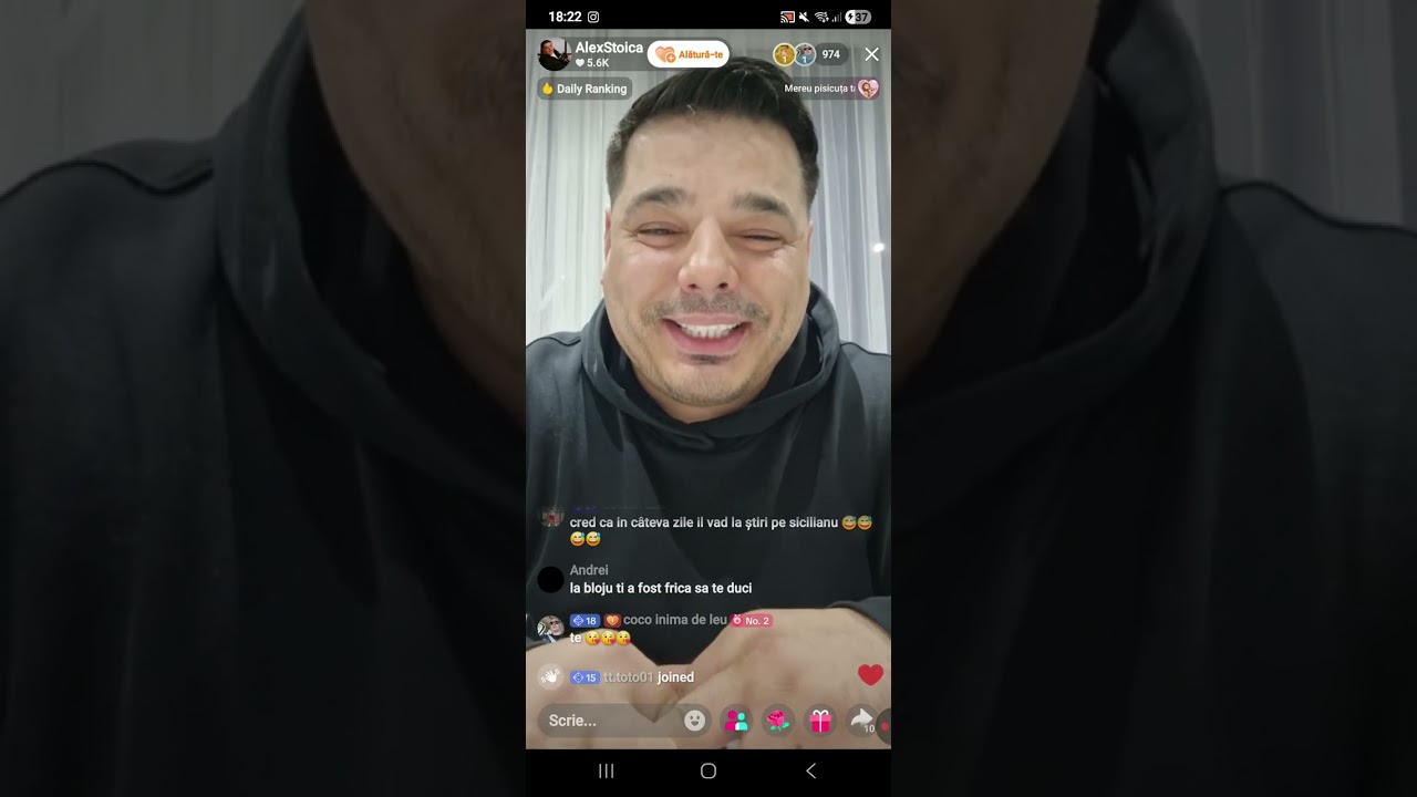 Alex stoica acasa la sicilianu