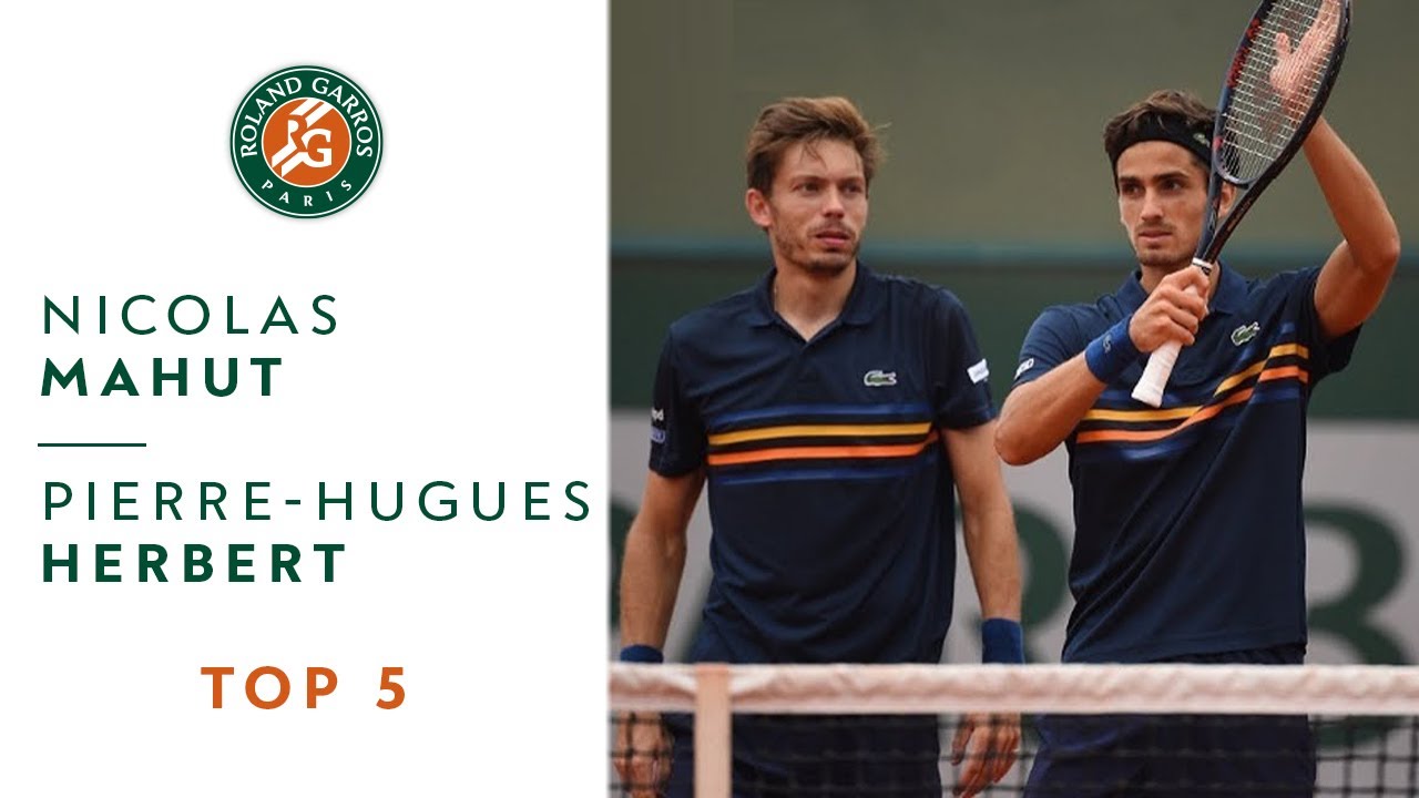 Nicolas Mahut and Pierre-Hugues Herbert - TOP 5 | Roland Garros 2018