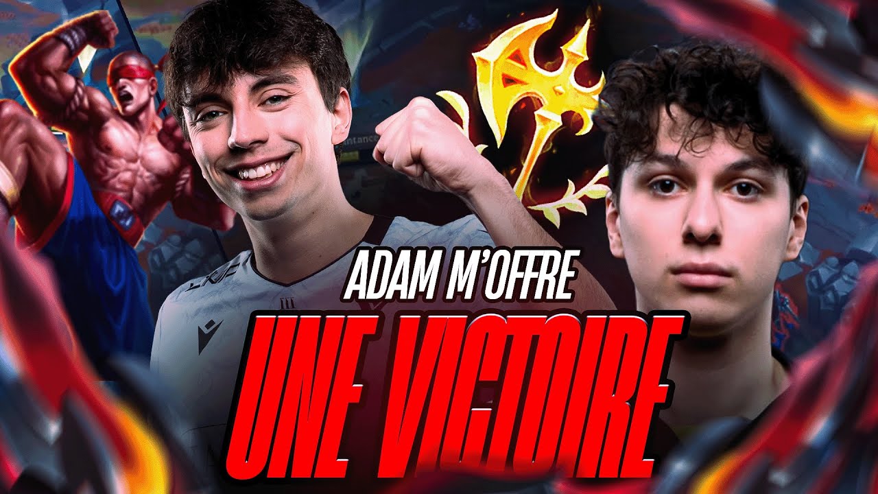 JE TAG ADAM : COMMENT JOUER AUTOUR DE SA WIN CONDITION - SOLOQ CHALL - Lee sin vs Nidalee