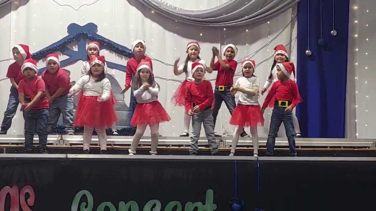 Concierto navideño kinder A ❣️Escuela Gabriela mistral, Tomé. 2025 ✨️