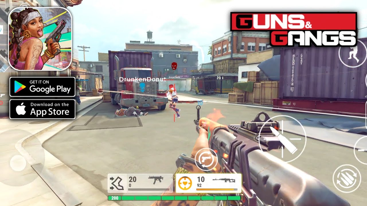 Guns & Gangs Gameplay (Android,IOS)