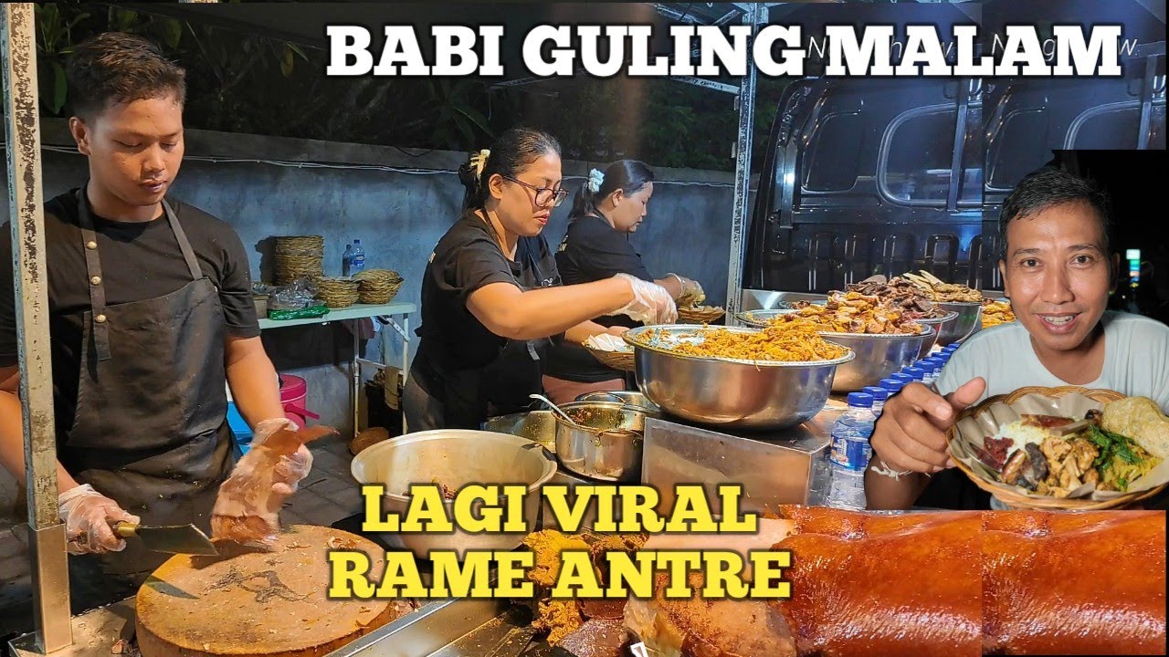 BABI GULING MALAM LAGI VIRAL & RAME ANTRE