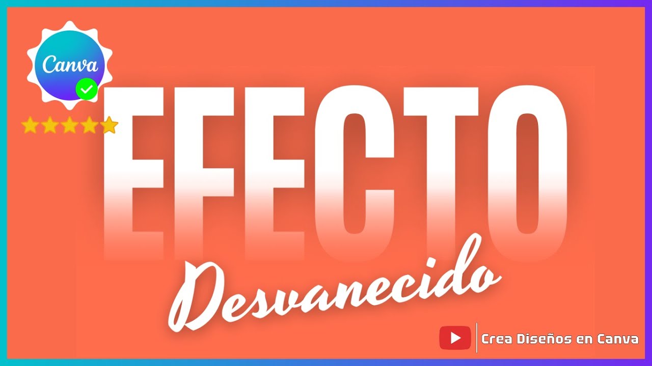 🚀 Cómo HACER TEXTOS con EFECTO DESVANECIDO en Canva | Tutorial Paso a Paso