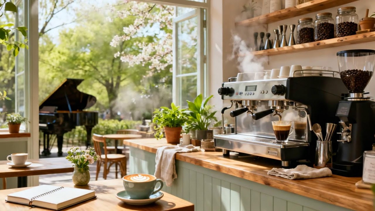朝のラテのための優しいジャズ ☕🌿 リラックスした雰囲気