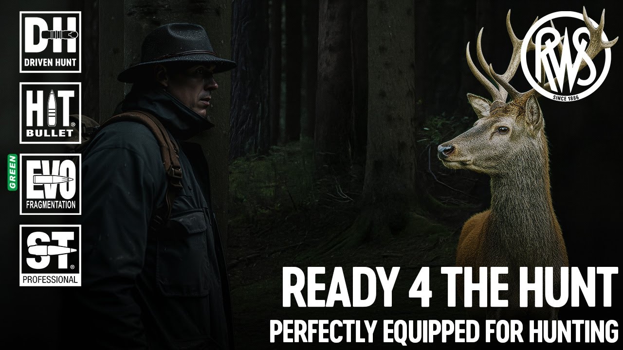 Are you ready 4 the hunt? RWS' most modern bullets for discerning hunters!