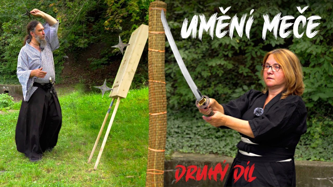 Sensei VS Nováček | Samurajský trénink vrhání nožů a shurikenů s Jakubem Zemanem