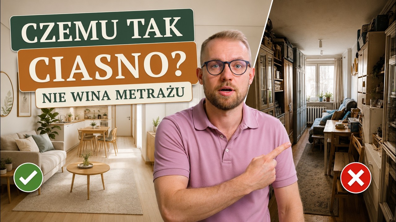 8 błęd&oacute;w w małym mieszkaniu kt&oacute;re sprawiają że czujesz się jak w klatce