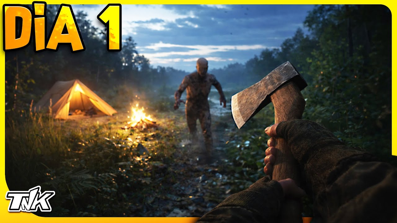 DIA 1 INÍCIO DE GAMEPLAY SOBREVIVENDO AO FIM DA CIVILIZAÇÃO | DREADZONE