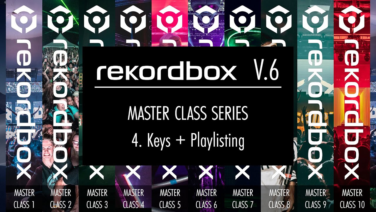 Rekordbox 6 - Part 4 keys & playlists - Complete beginners tutorial Masterclass