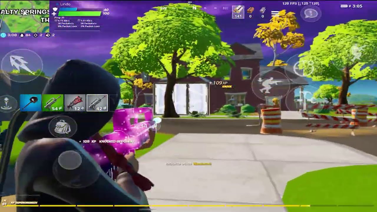 31 Kill Solo Squads - Fortnite mobile (Gameplay)