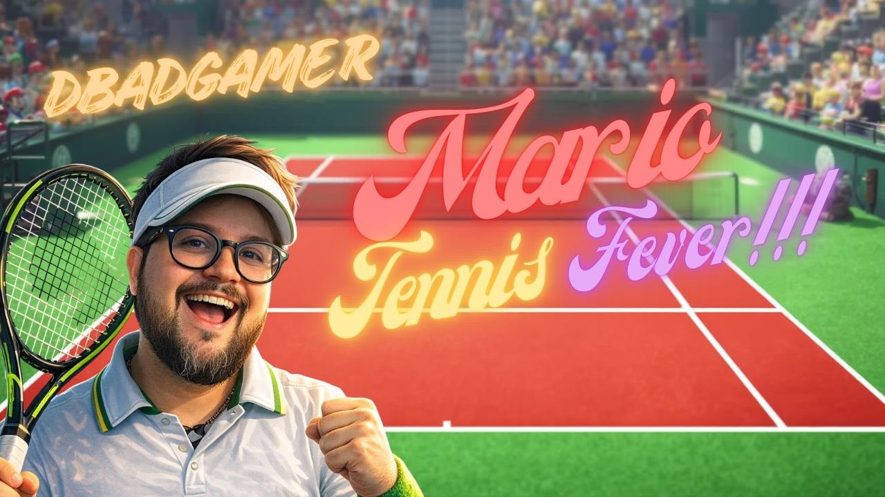 Probando el modo historia del nuevo Mario tennis Fever!!!