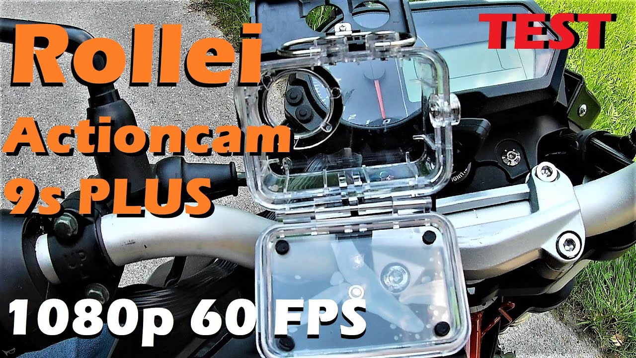 Wie gut ist die Rollei 9s Plus Actioncam 1080p 60 TEST, Review Praxistest Honda Monkey Produkttest
