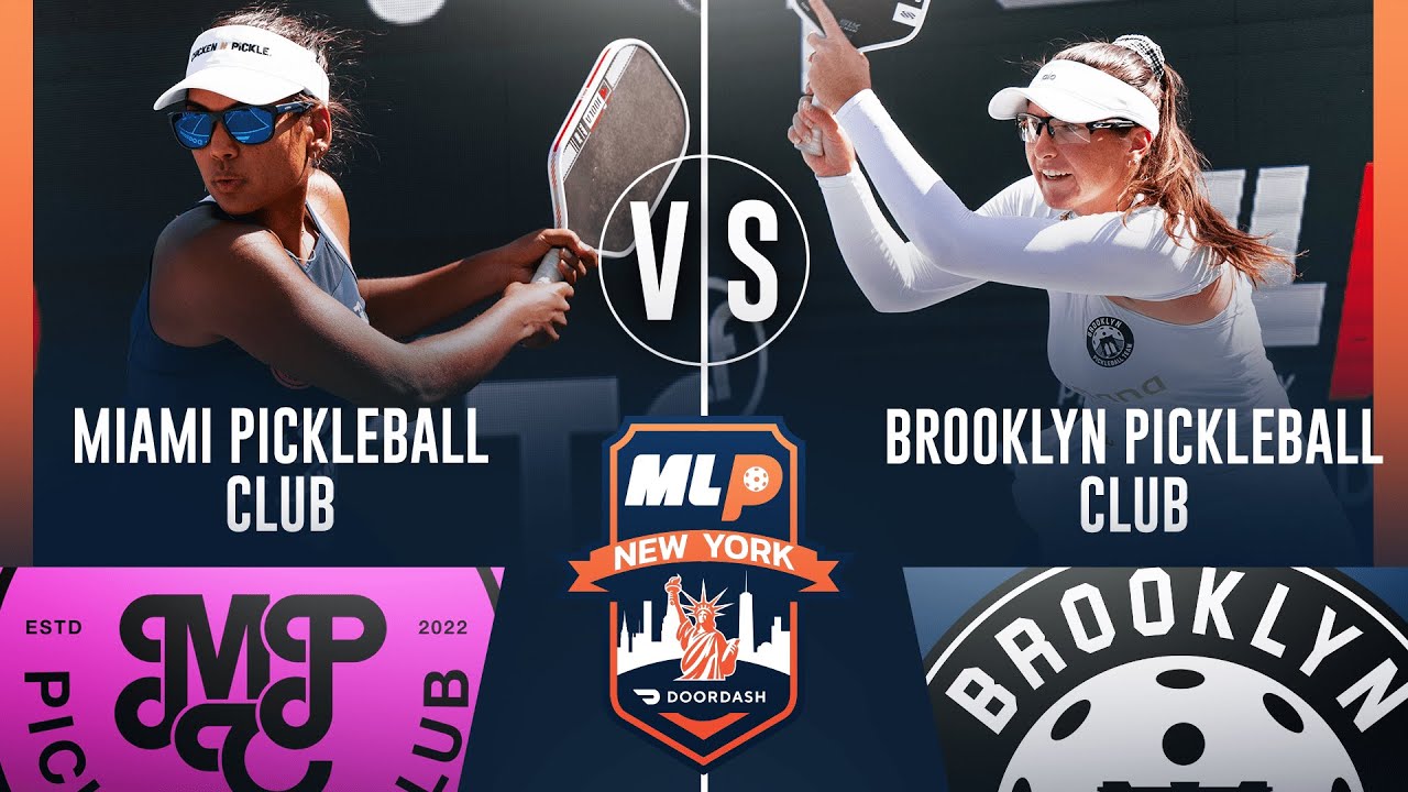 Miami Pickleball Club v Brooklyn Pickleball Team at the MLP New York presented by DoorDash