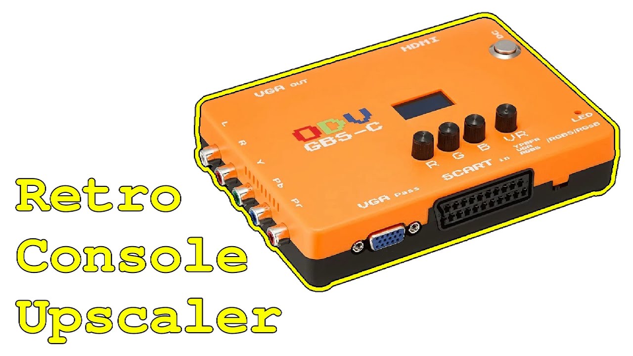ODV-GBS-C Video Scaler: Review, Modding, and Unbricking