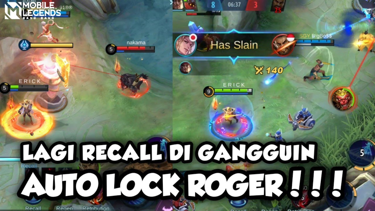 DIGANGGUIN WAKTU RECALL, AUTO LOCK ROGER!! | MLtoday