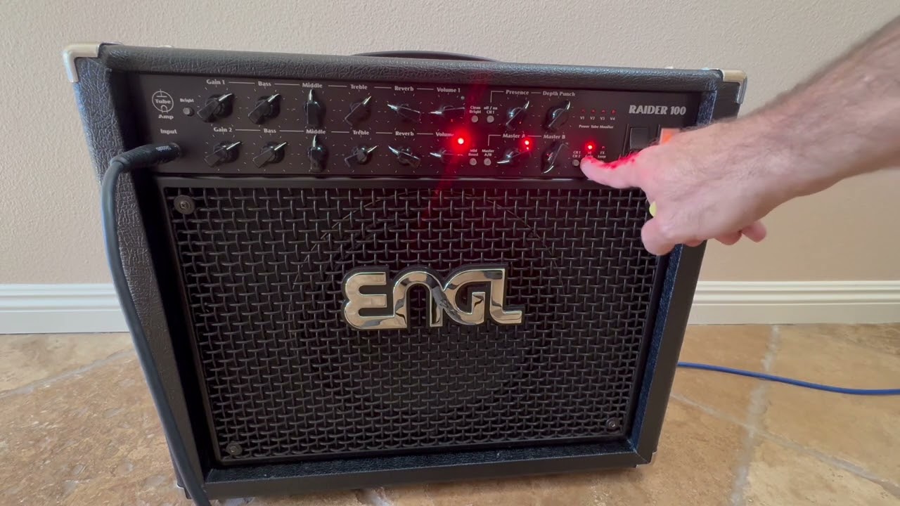 Engl Raider 100 short demo of channels