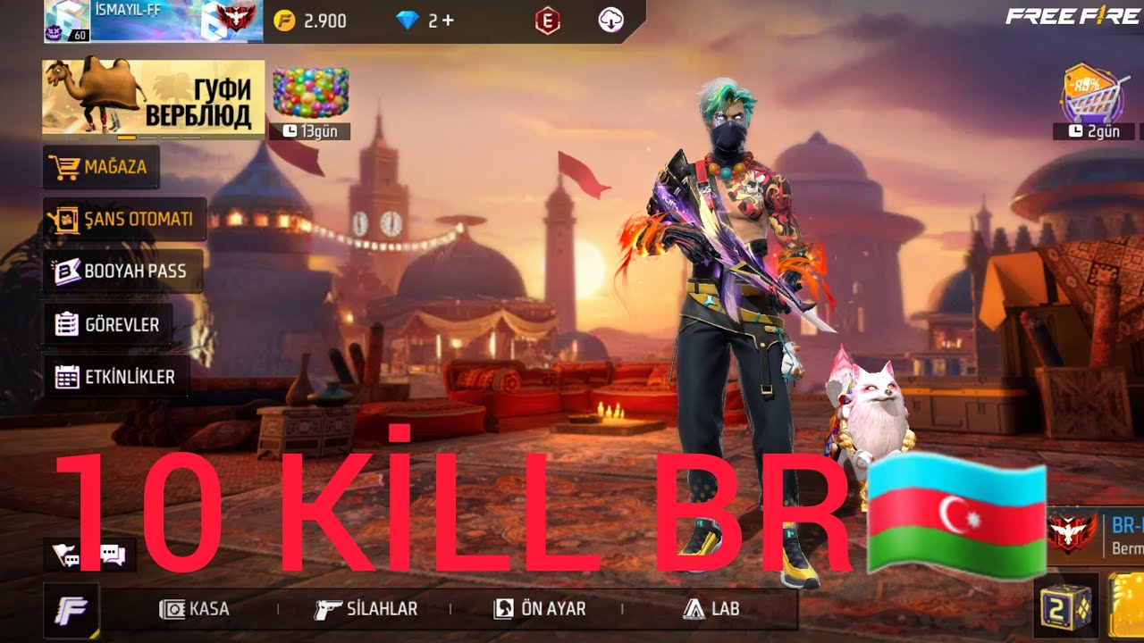 FREE FİRE BR-DƏRƏCƏLİ AĞILLI OLUN😎💣💥😉