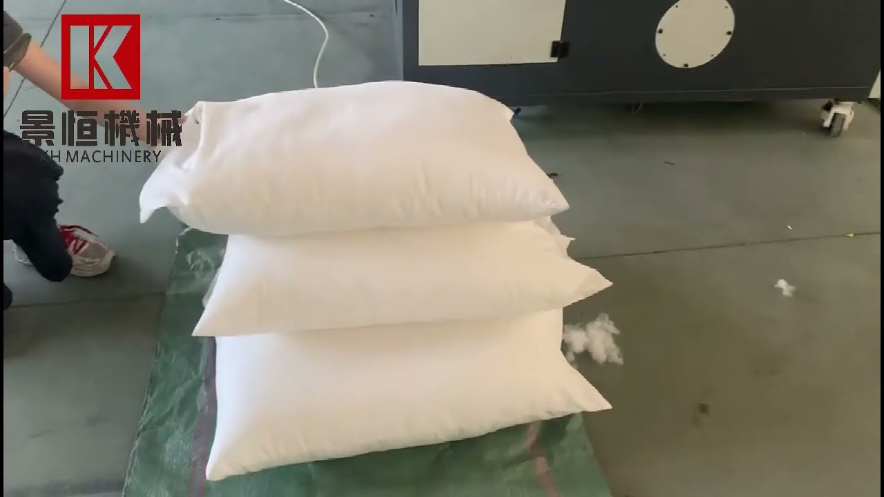 Automatic pillow production line