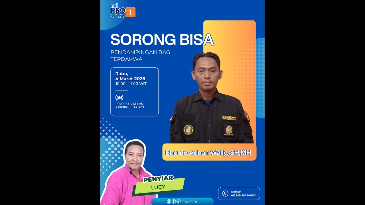 PENDAMPINGAN BAGI TERDAKWA