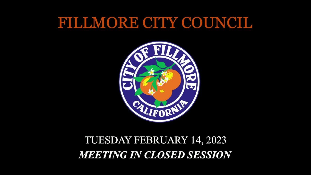 Fillmore City Council - 2/14/2023