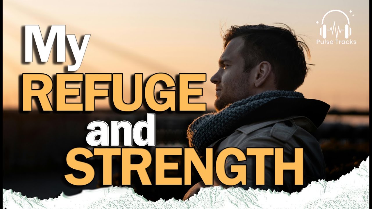 🎵 My Refuge and Strength with Lyrics by Pulse Tracks | Best Praise and Worship Christian Music 🙏