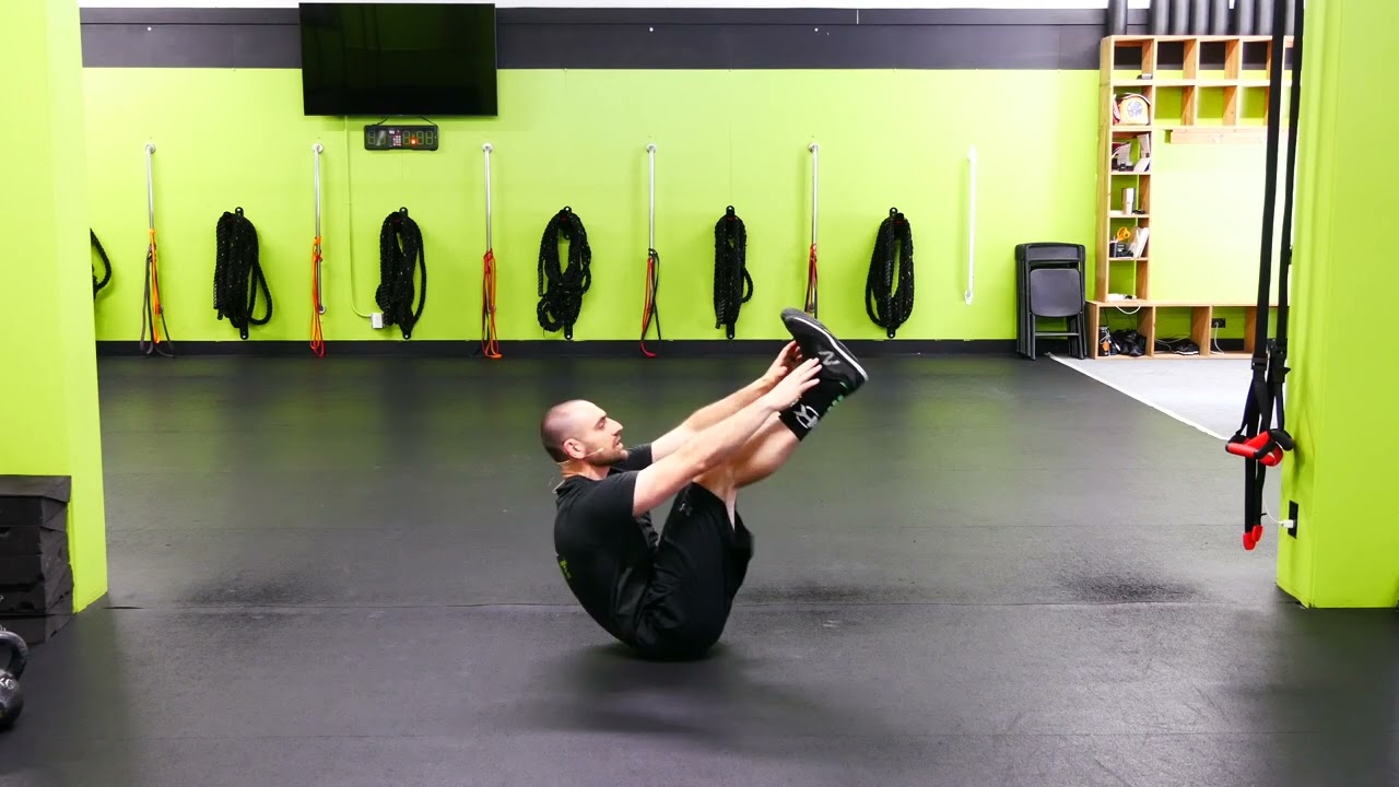 Personal Trainer Boise | CORE EXERCISE V-Up | Kvell Fitness and Nutrition