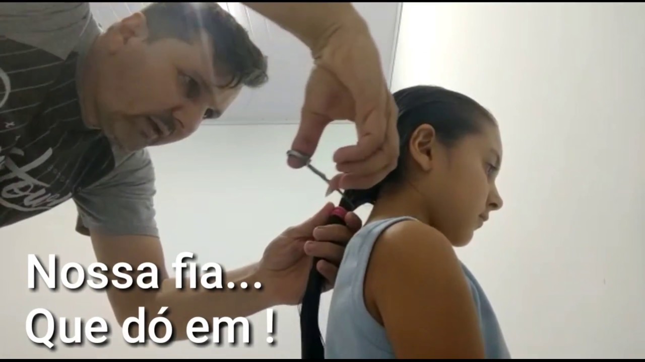 CHOROU MUITO após cortar o cabelo