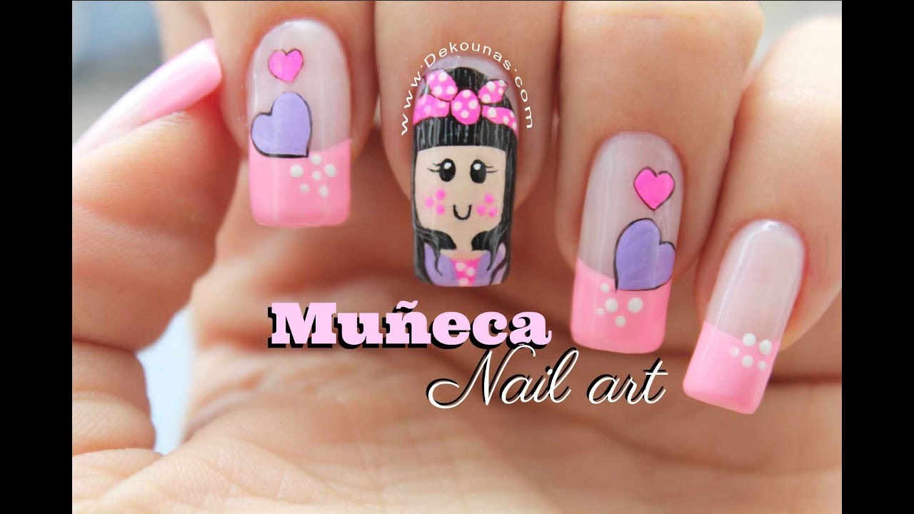 Diseño de uñas Muñeca - Puppet nail art