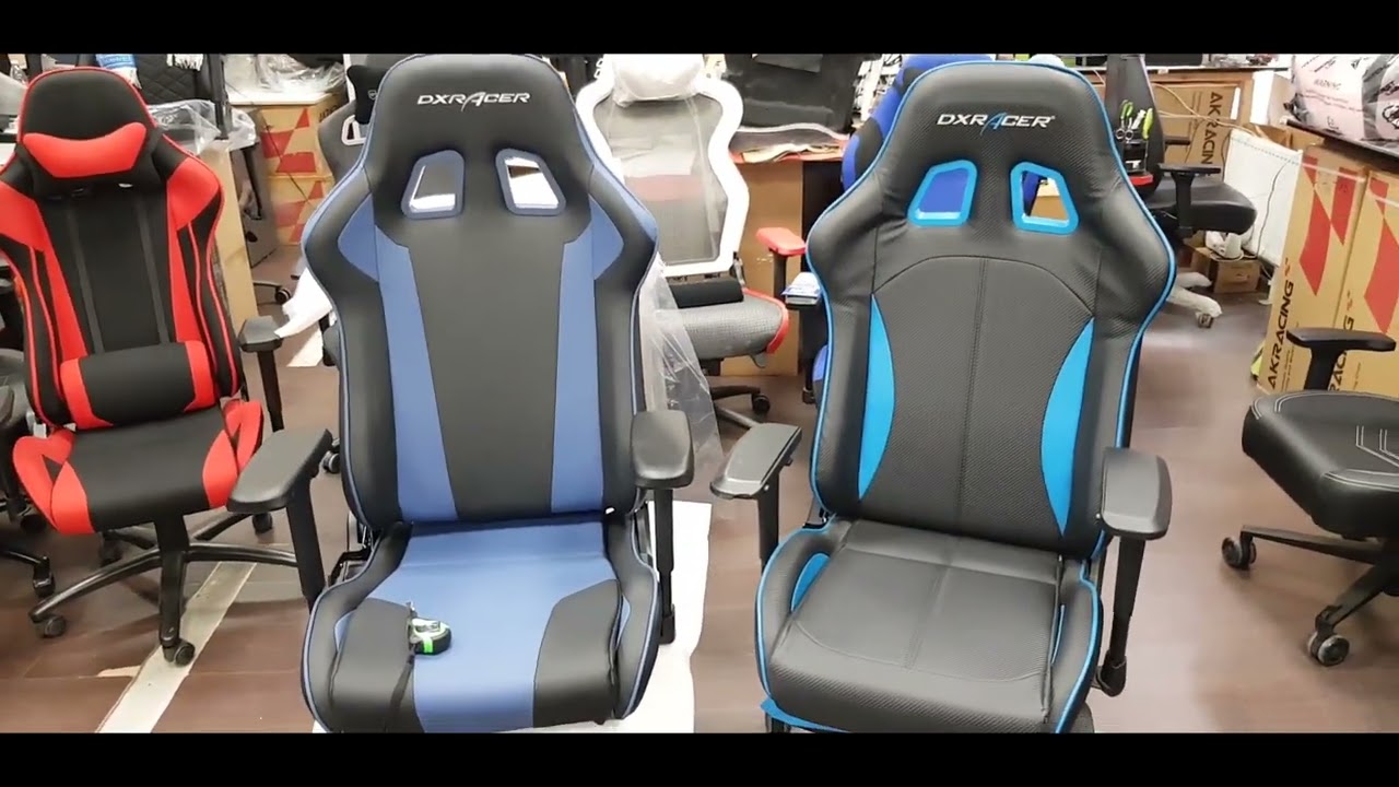 сравнение кресел DXRacer King-D4000 & KING K-06