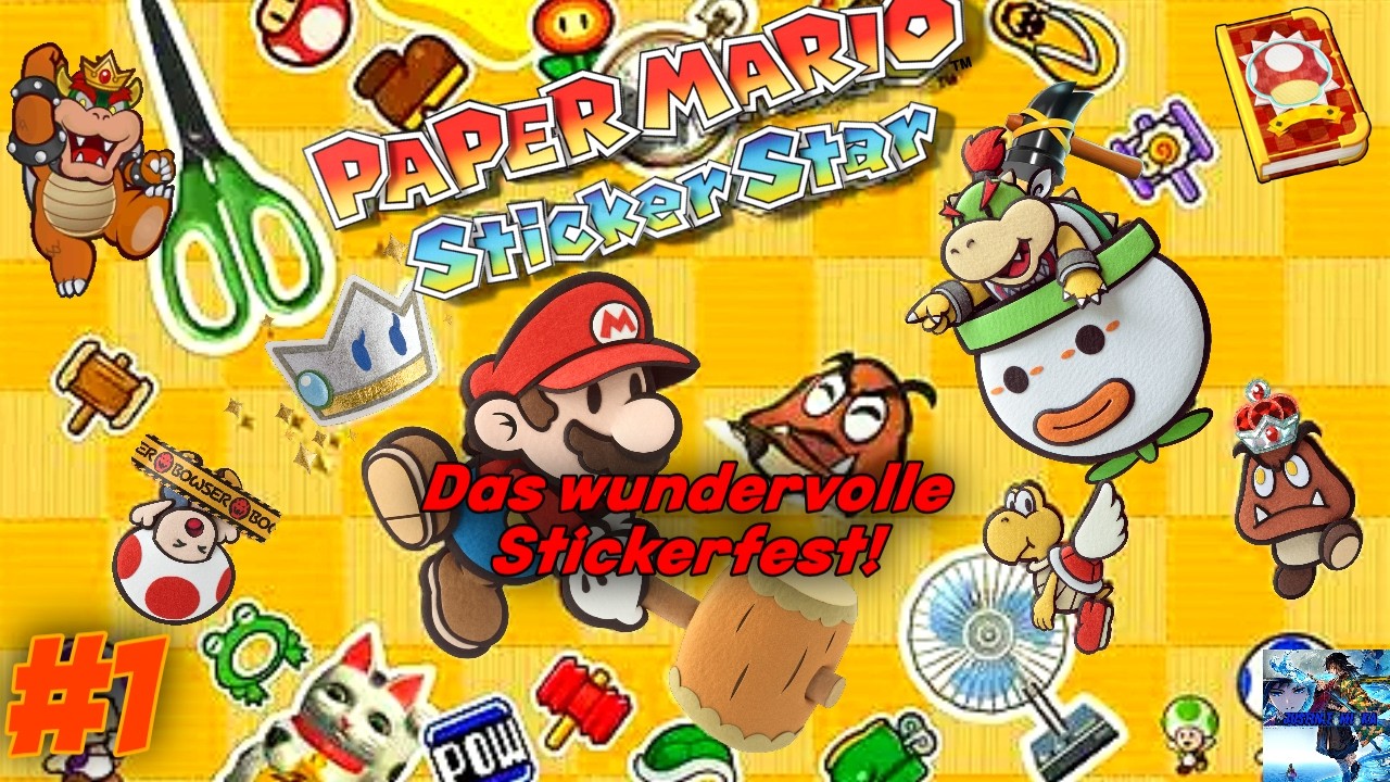 Das wundervolle Stickerfest! [👑Paper Mario Sticker Star|Deutsch👑] #1