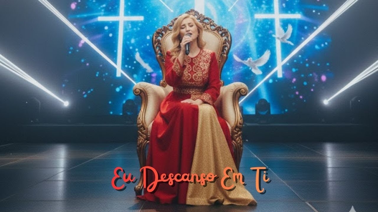 Eu Descanso Em Ti | Música Inspirado na Aline Barros | Worship 2026
