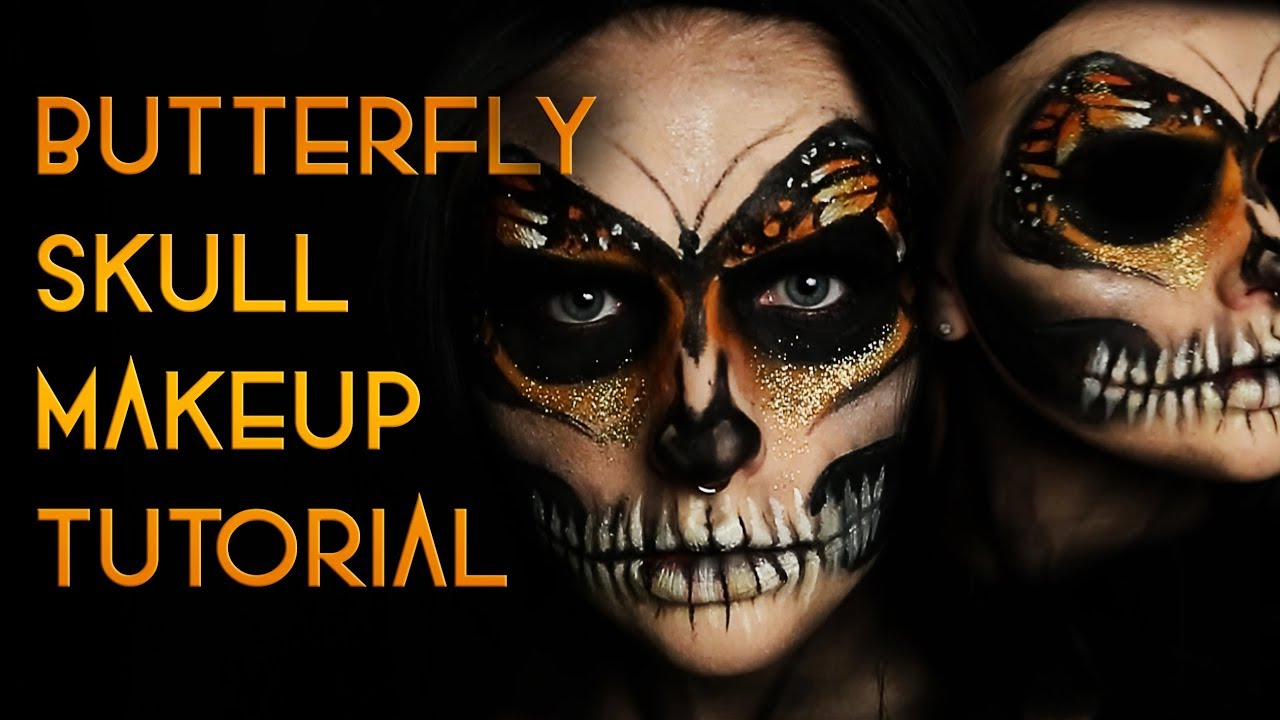 BUTTERFLY SKULL MAKEUP TUTORIAL • NYX Face Awards Entry 2018 • ksnickss