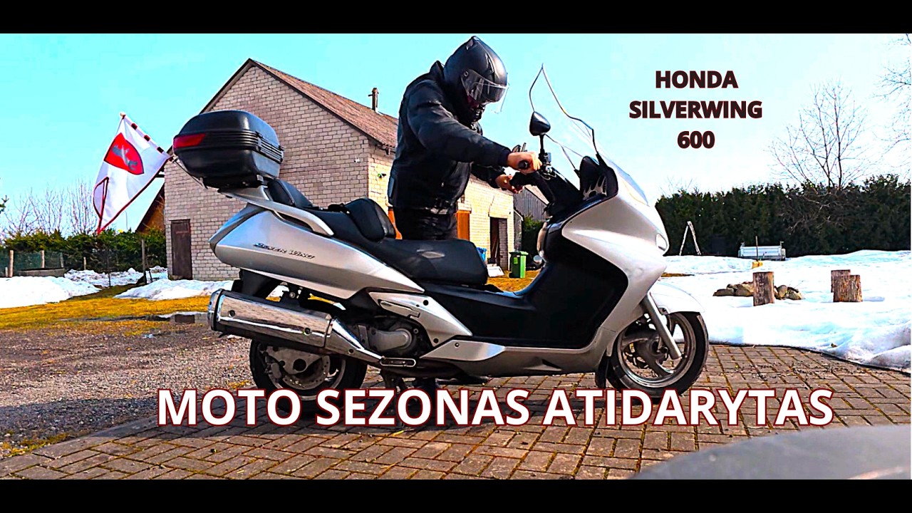 Moto sezonas atidarytas 2026 03 11 Honda Silverwing 600