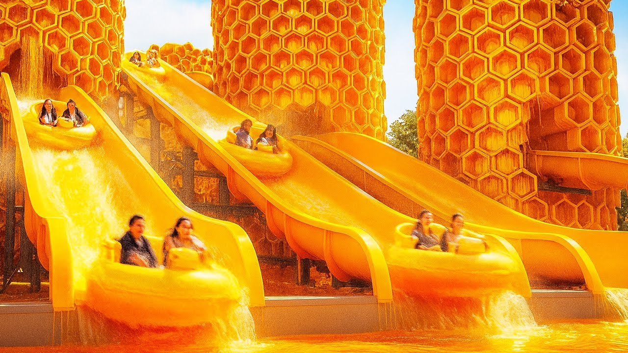 Which Dessert Waterpark Would You Choose? Satisfying & Relaxing ASMR Compilation 2