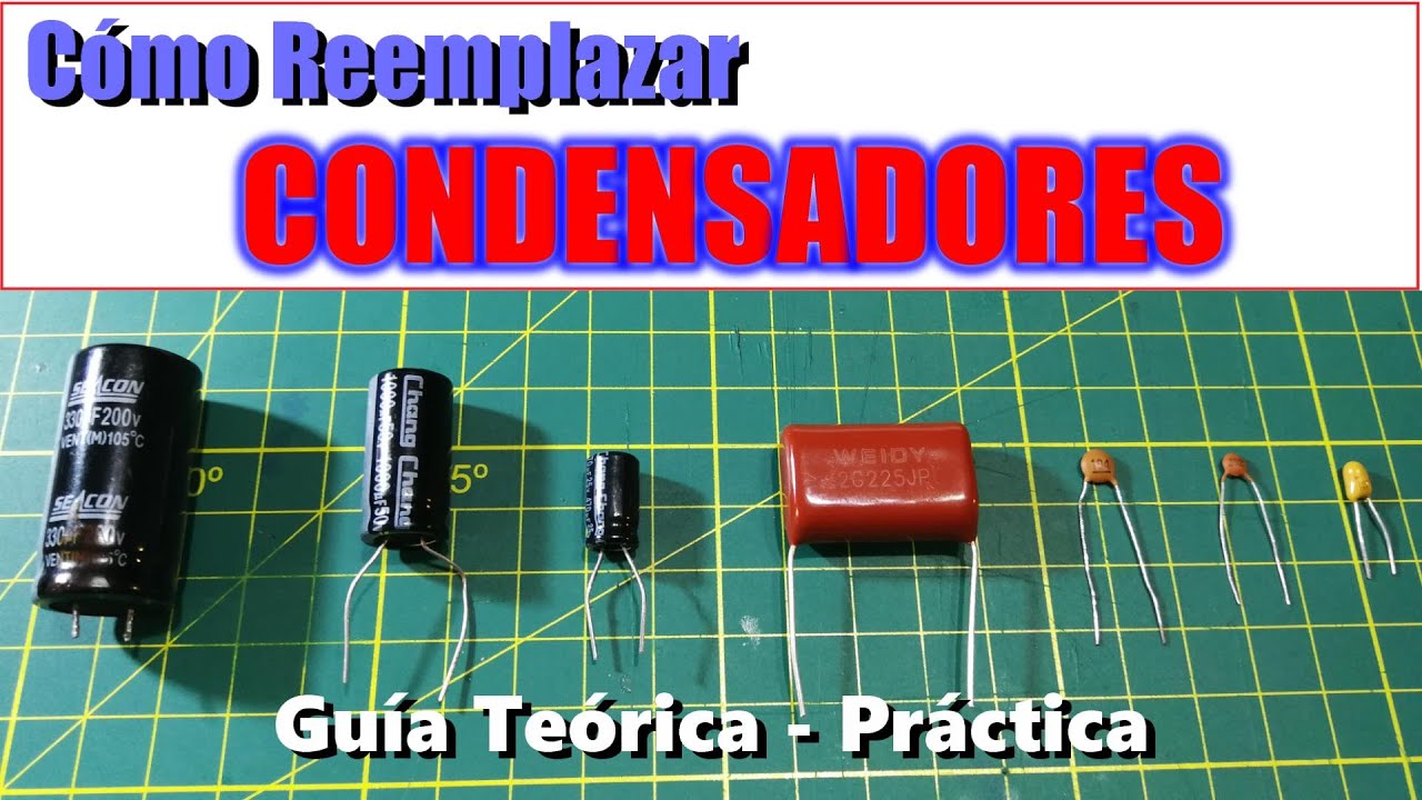 ✅ COMO REEMPLAZAR CONDENSADORES / MEJORES PRACTICAS UTILIZADAS EN LAS REPARACIONES ELECTRONICAS