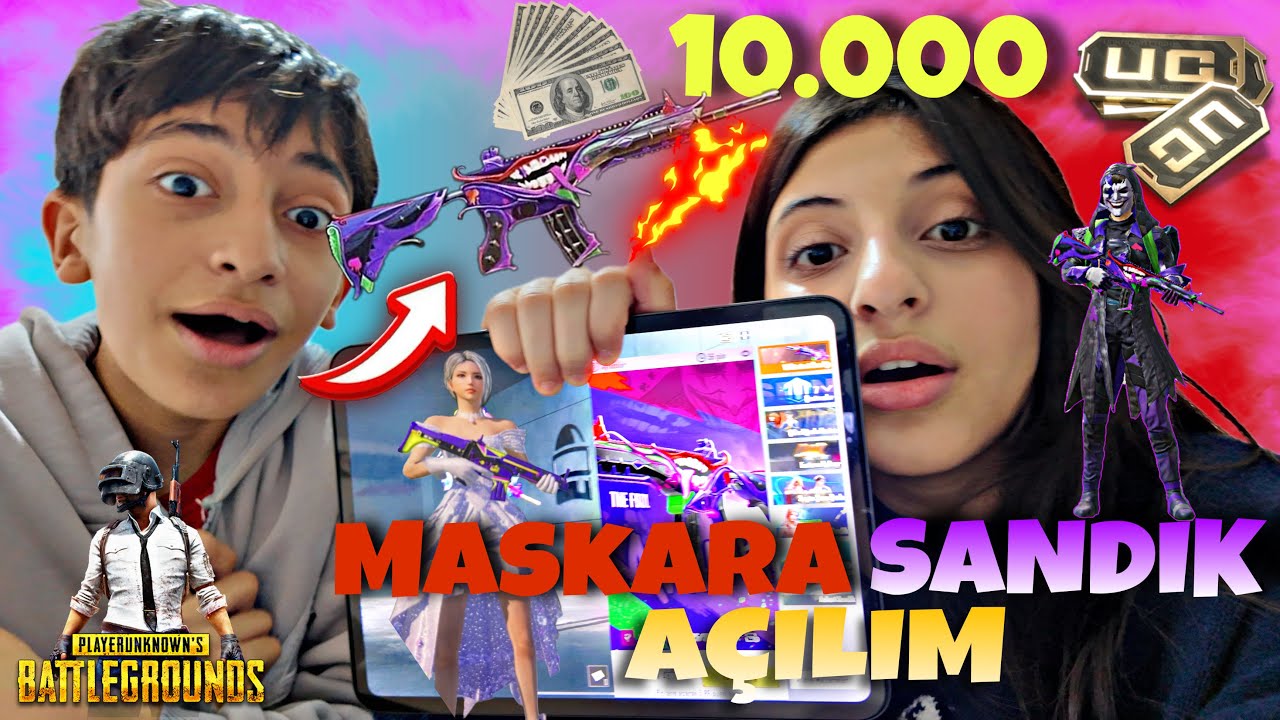 PUBG MOBİLE 5000 TL’YE SANDIK AÇILIMI! TÜM PARAMI BASTIM..!!