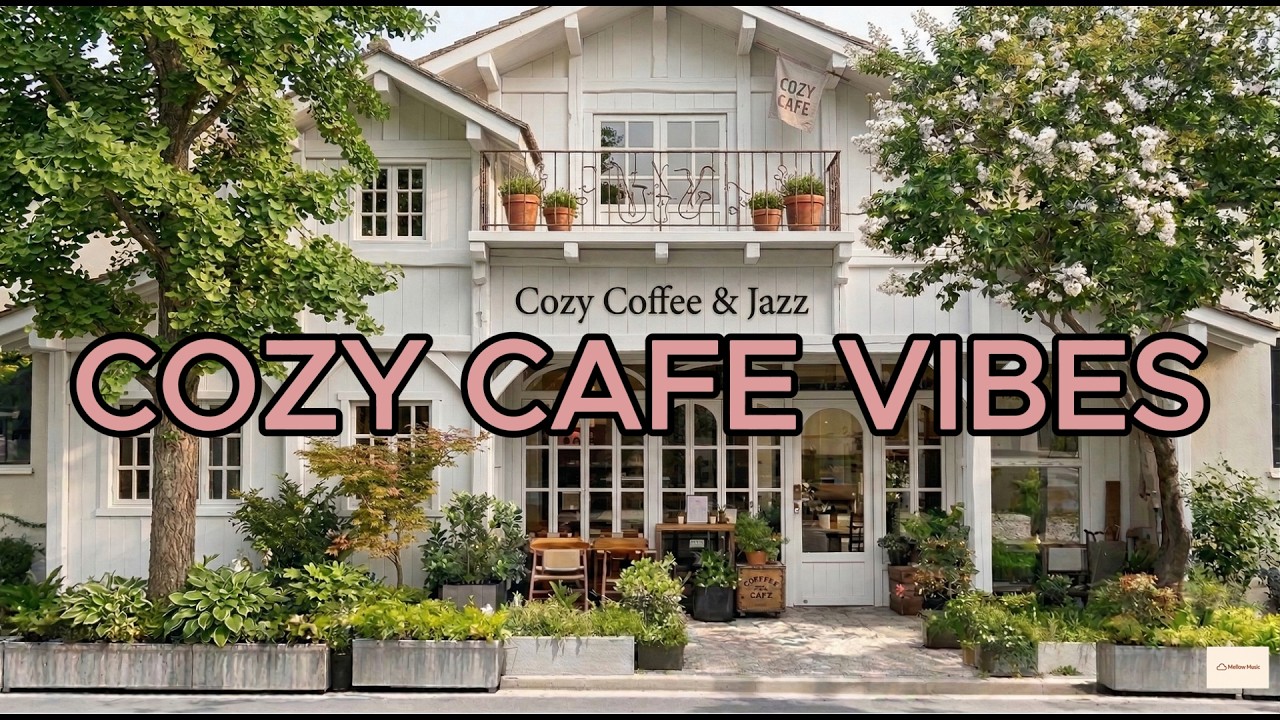 SPRING CAFE VIBES ☕ Relaxing Cafe Music Playlist (1Hours) | Feel Good Indie Pop Cozy Cafe Vibes☕