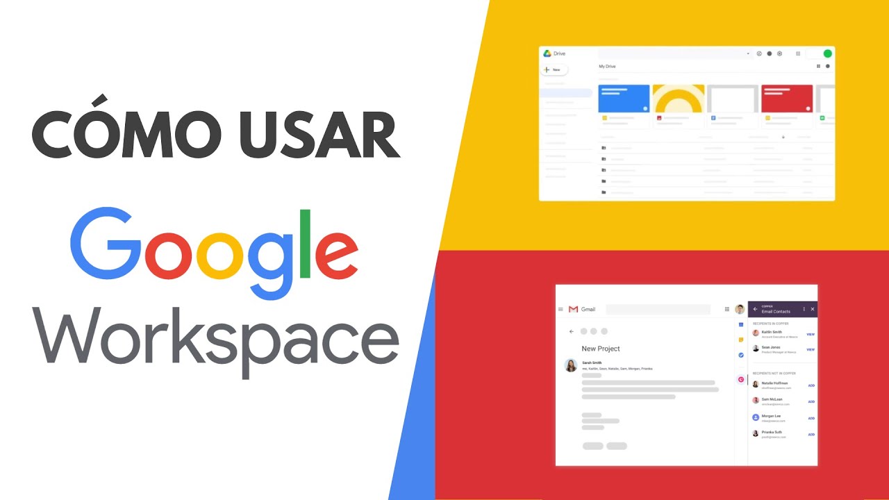 Cómo usar Google Workspace y sacarle partido 😎 Guía Principiantes