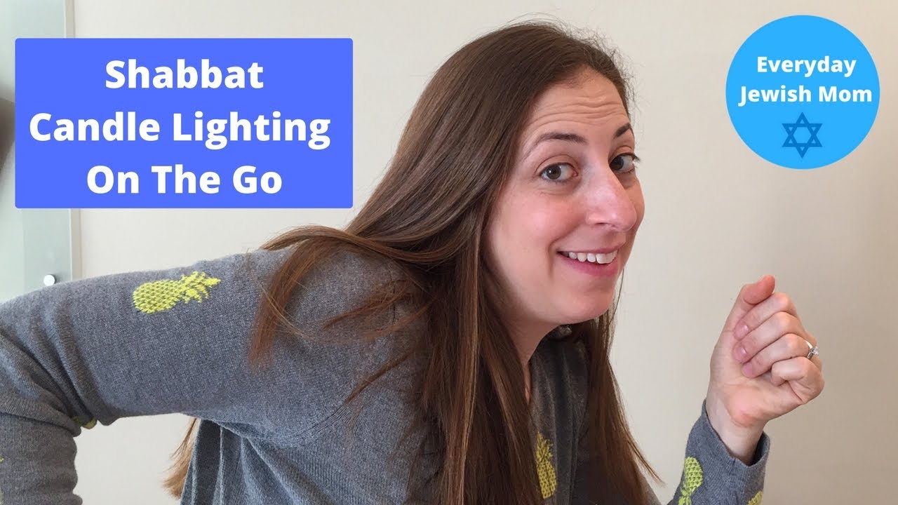 Shabbat Candle Lighting On The Go