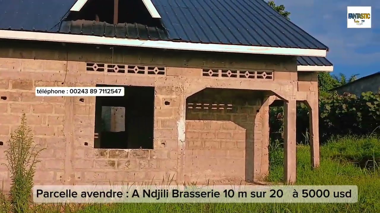 parcelle avendre ndjili brasserie 5000 usd a discuter