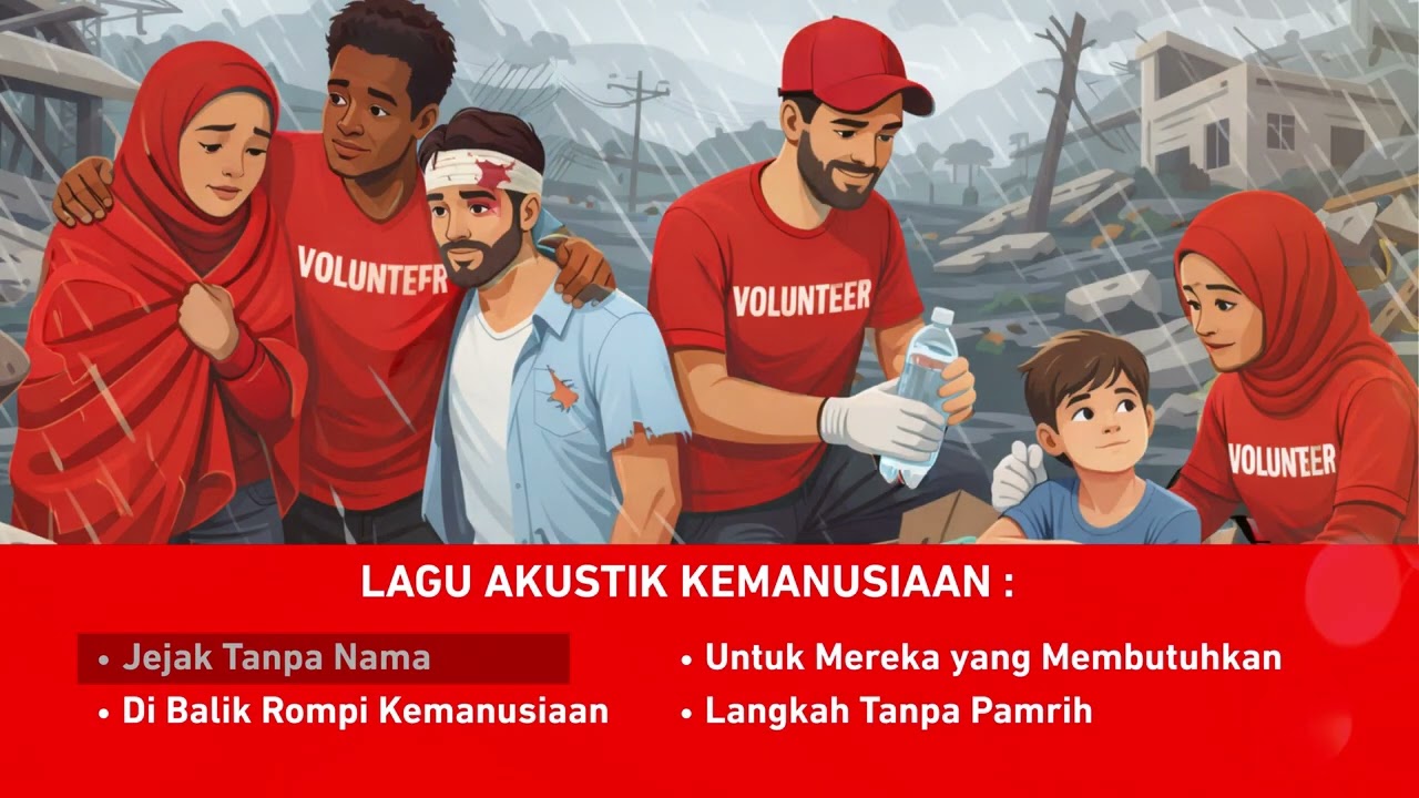 Kumpulan Lagu Akustik Tentang Relawan Kemanusiaan